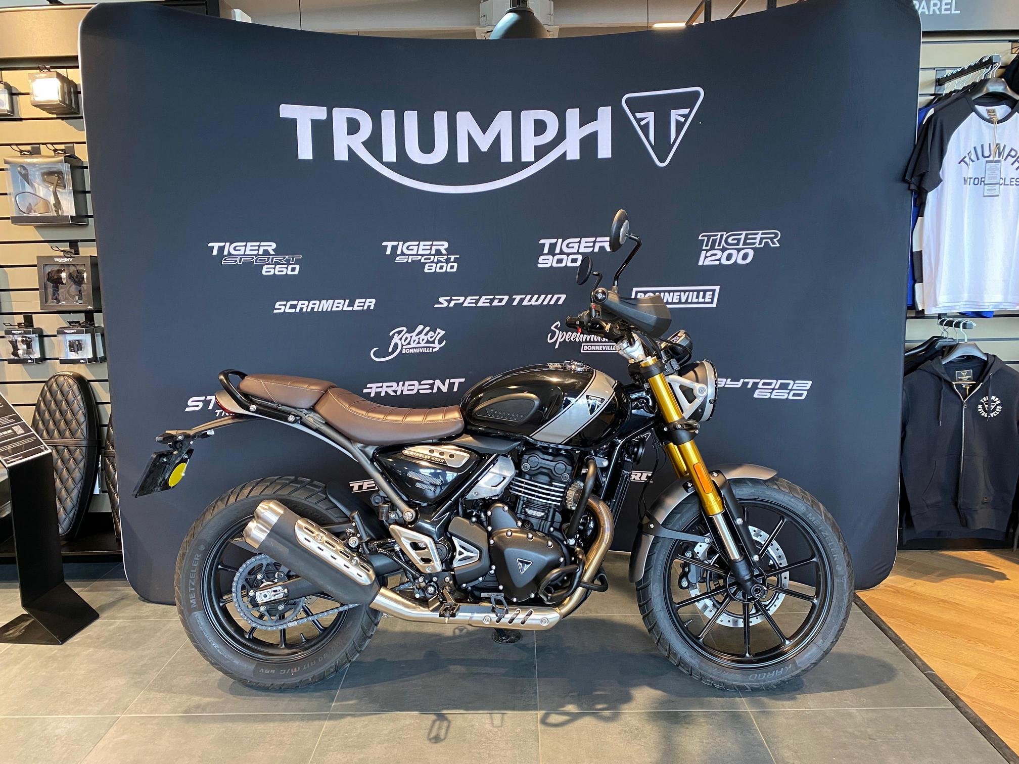Motocicleta Triumph Scrambler 400 X Second